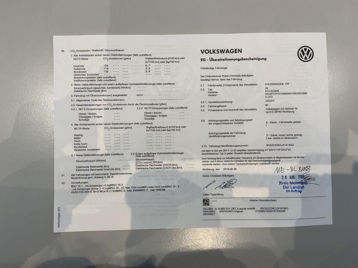 Volkswagen Caddy d'occasion