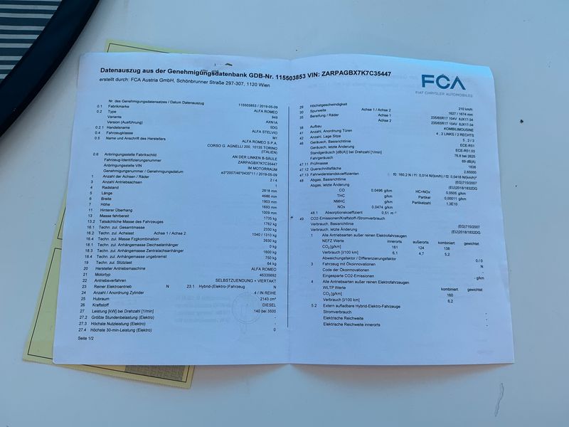 Alfa Romeo Stelvio 2.2 JTDM Super 2020 – снимка 21