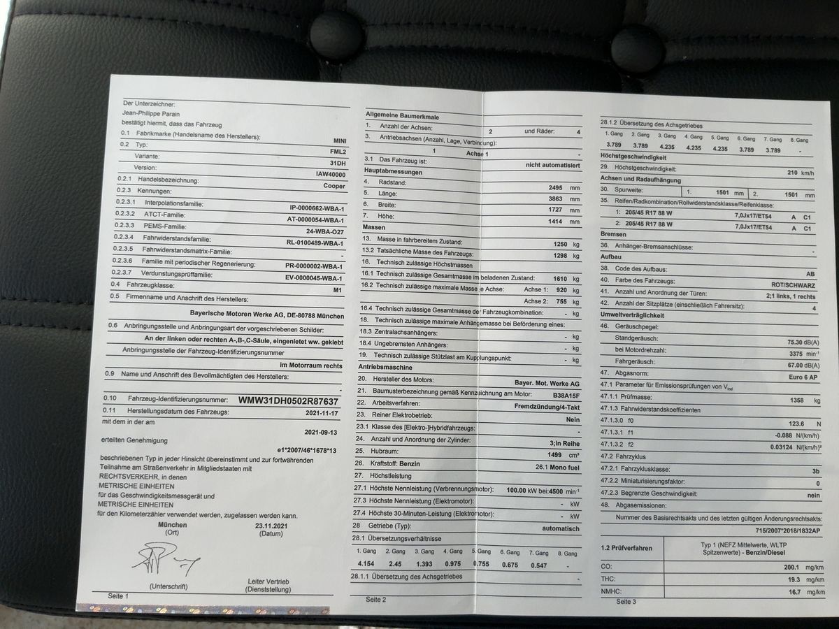 MINI Cooper d'occasion