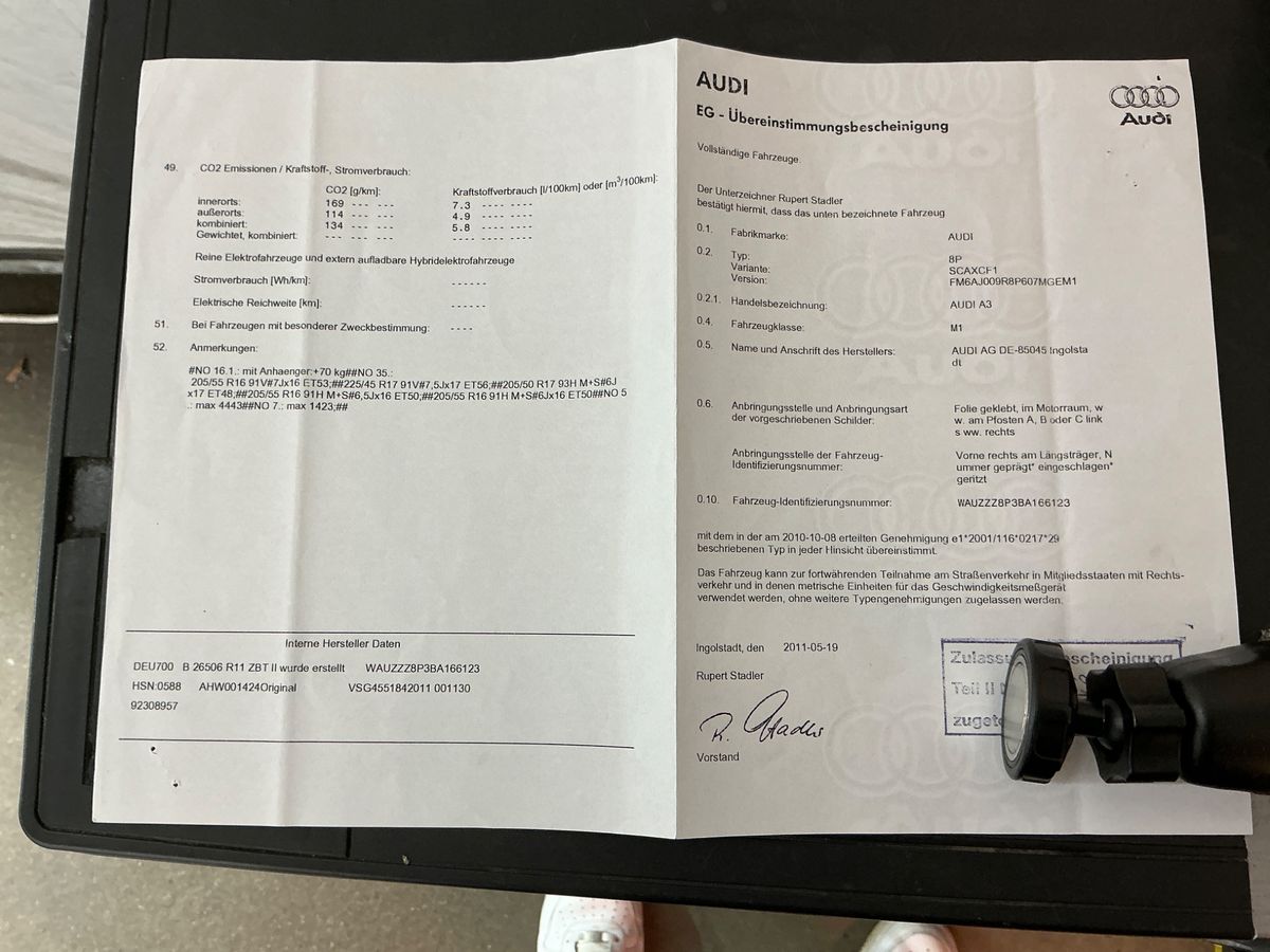 Audi A3 Sportback 1.4 TFSI Ambiente