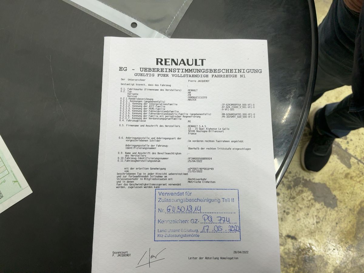 Renault Master d'occasion