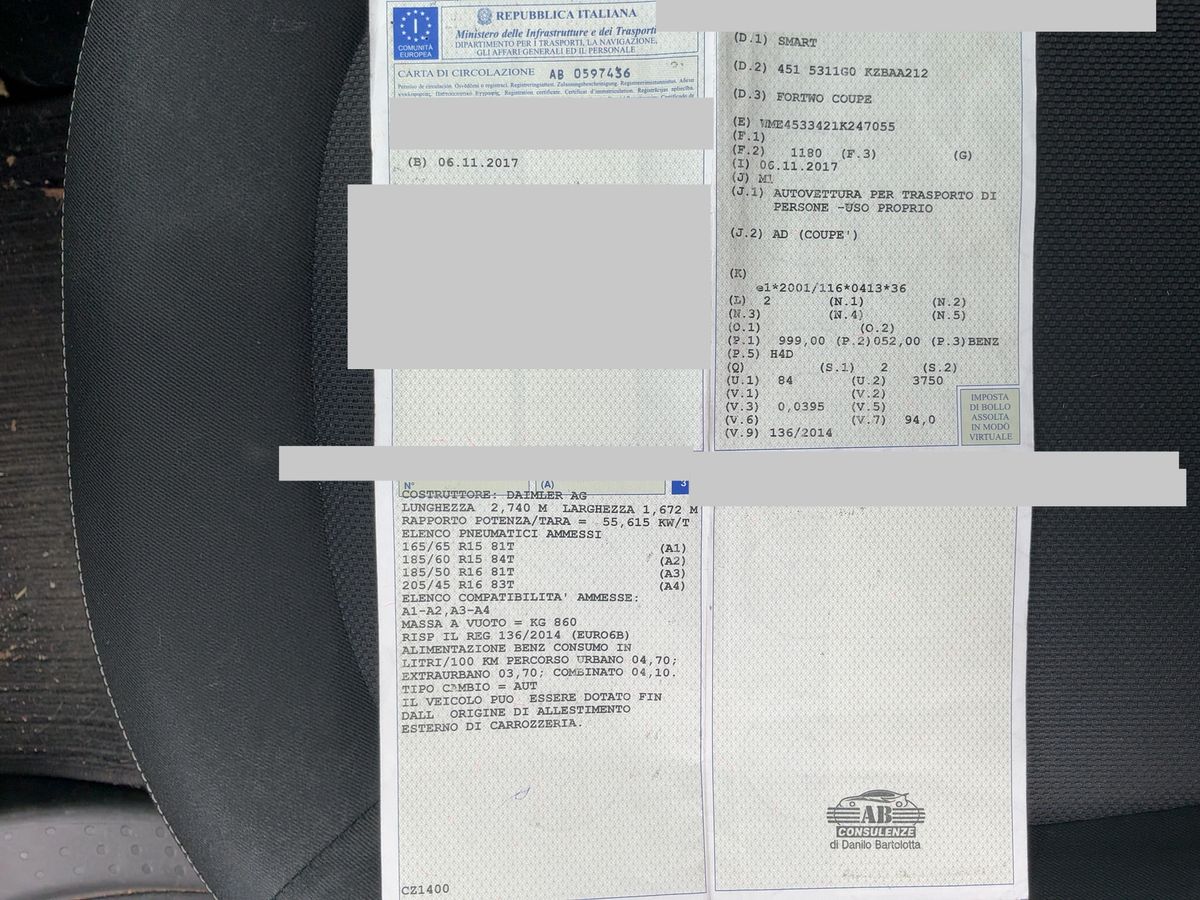 Smart fortwo d'occasion