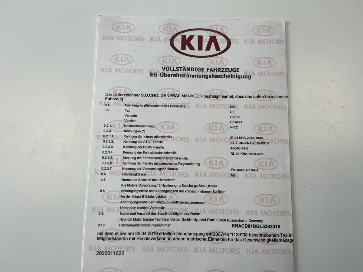 Kia Niro d'occasion