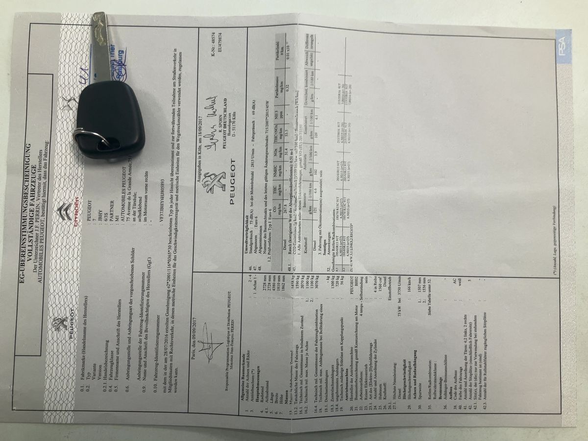 Peugeot Partner d'occasion