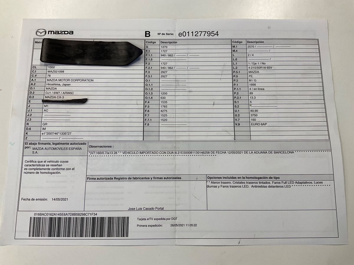 Mazda CX-3 d'occasion