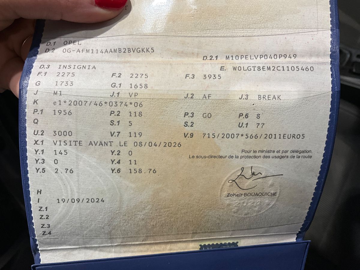 Opel Insignia d'occasion