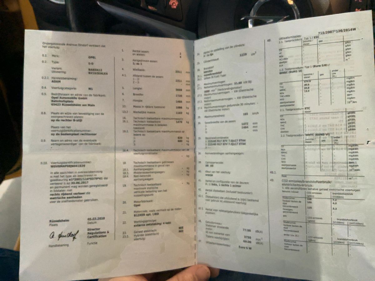 Opel Adam d'occasion