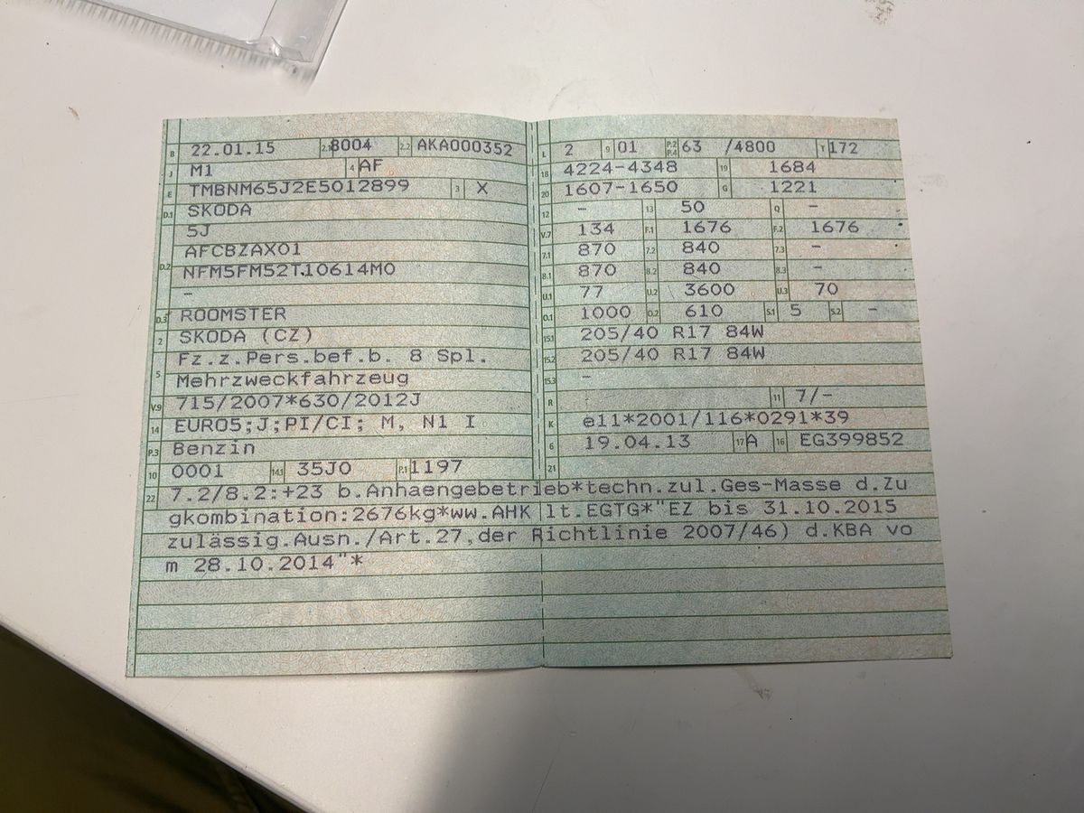 Skoda Roomster d'occasion