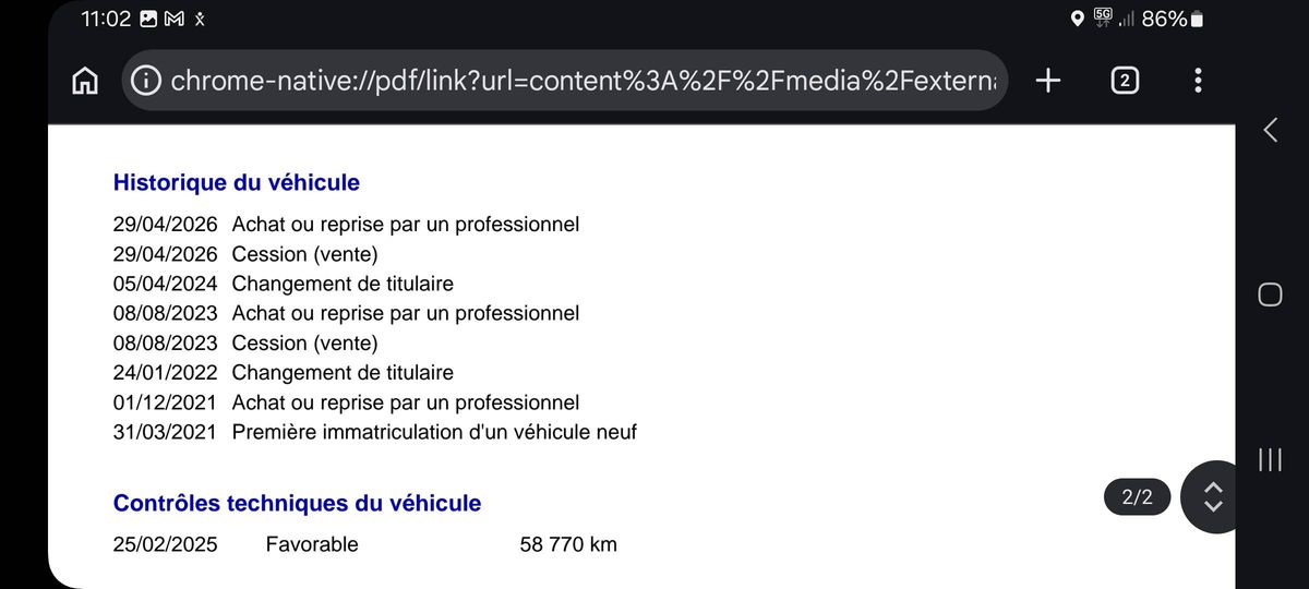 Peugeot 208 d'occasion