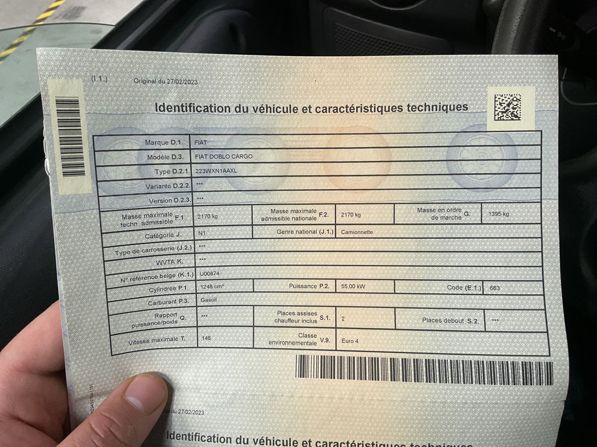 Fiat Doblo 1.3 JTD Basis Maxi Kasten