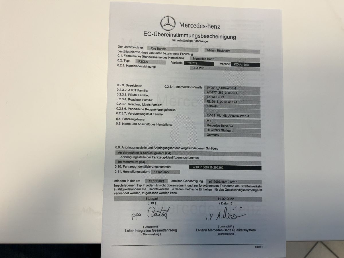 Mercedes-Benz CLA-Klasse d'occasion