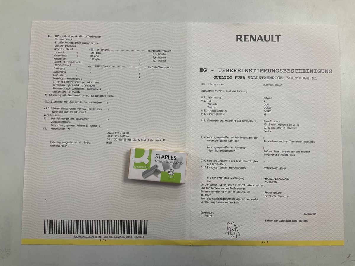 Renault Twingo d'occasion