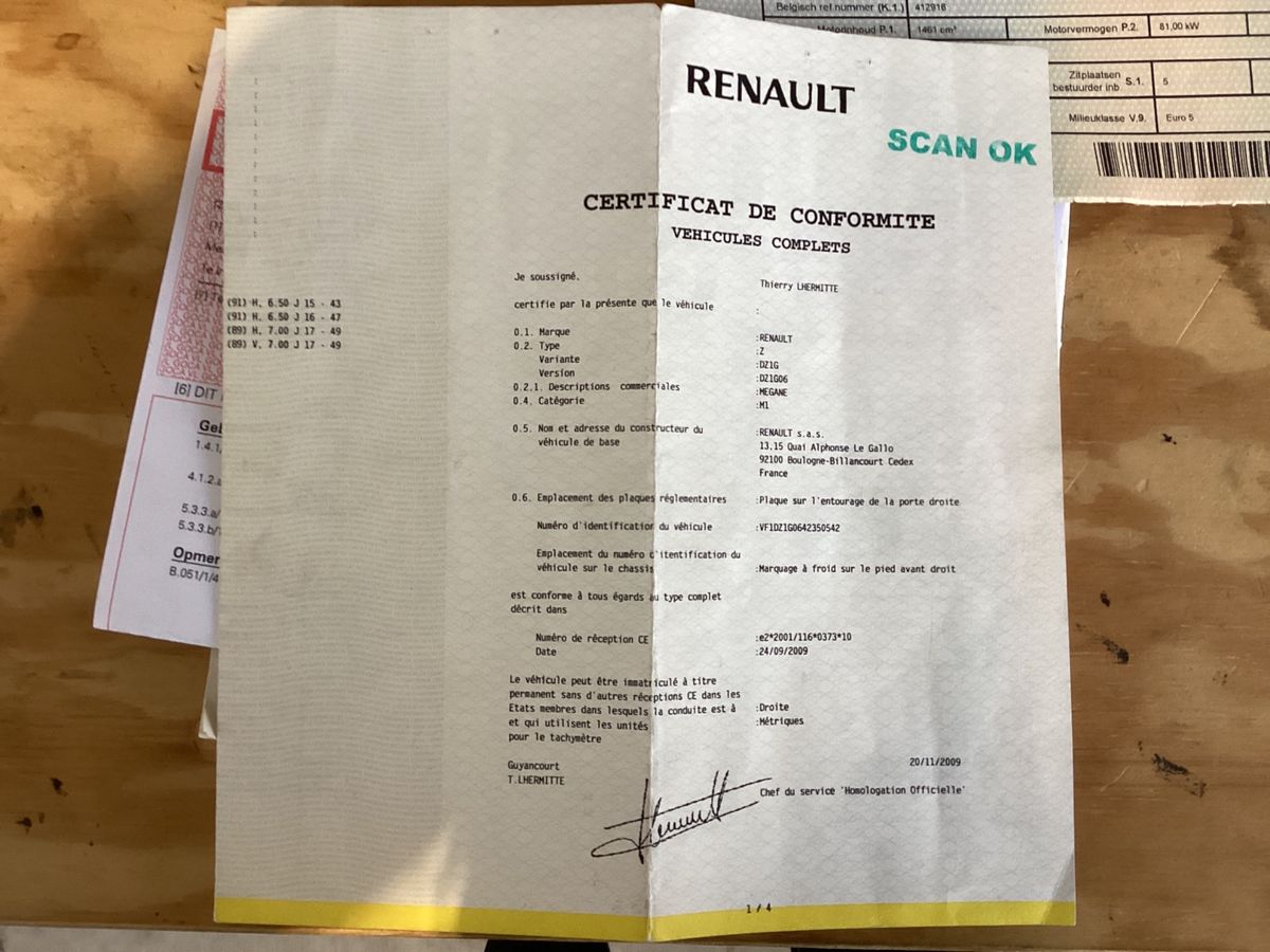 Renault Megane d'occasion