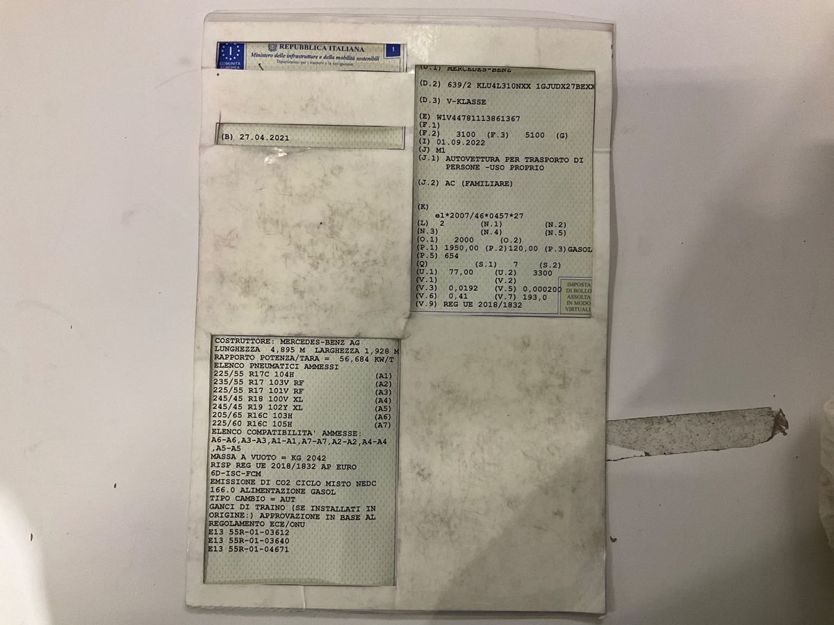 Mercedes-Benz V-Klasse d'occasion