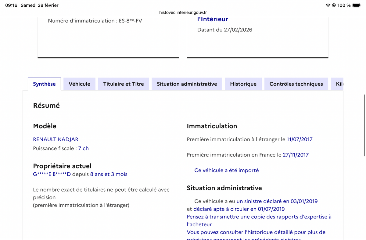 Renault Kadjar d'occasion