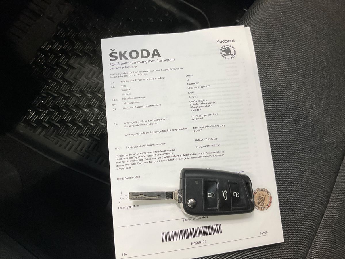 Skoda Fabia d'occasion