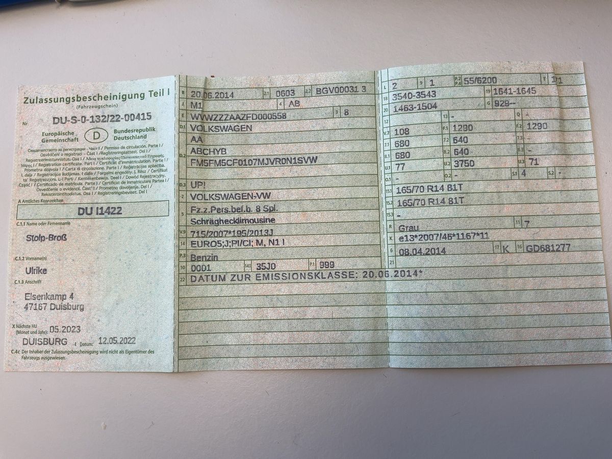 Volkswagen up! 1.0 Groove up!