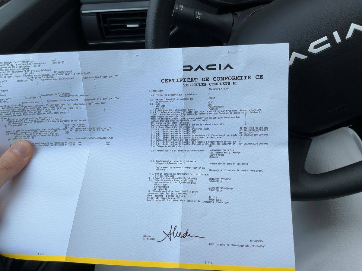 Dacia Sandero d'occasion