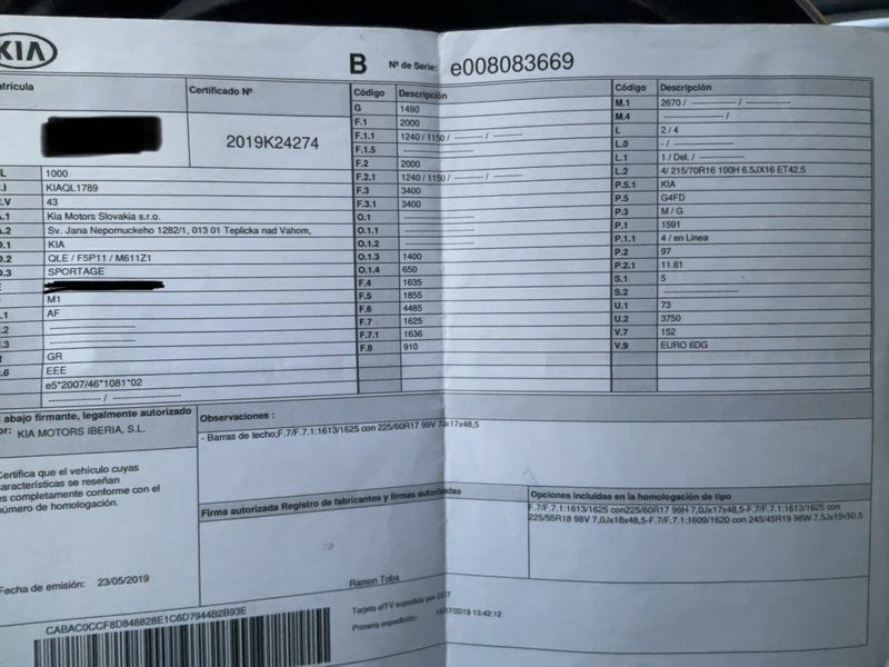 Kia Sportage d'occasion