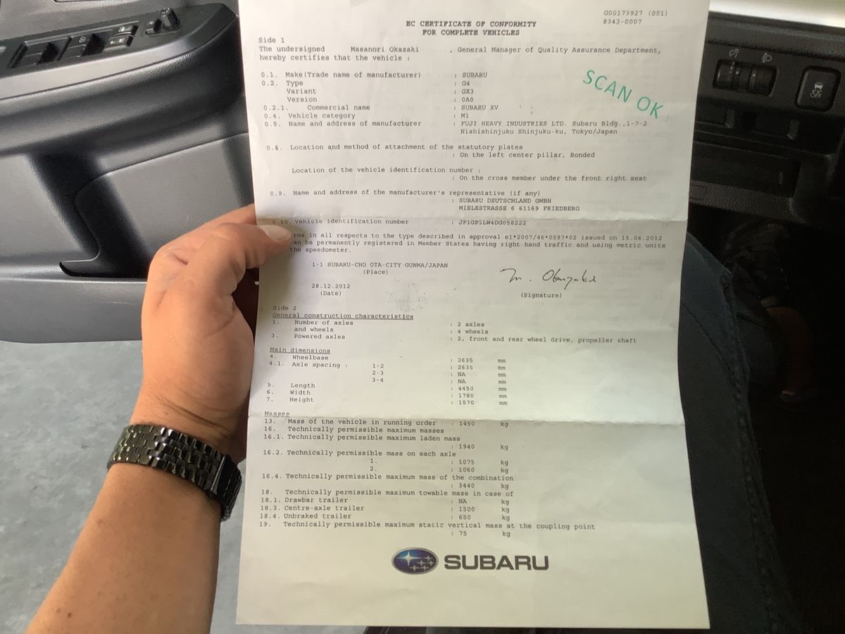 Subaru XV 1.6 Comfort