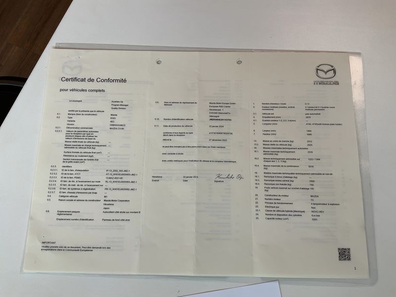 Mazda CX-60 3.3 e-Skyactiv-D Homura AWD — zdjęcie 16