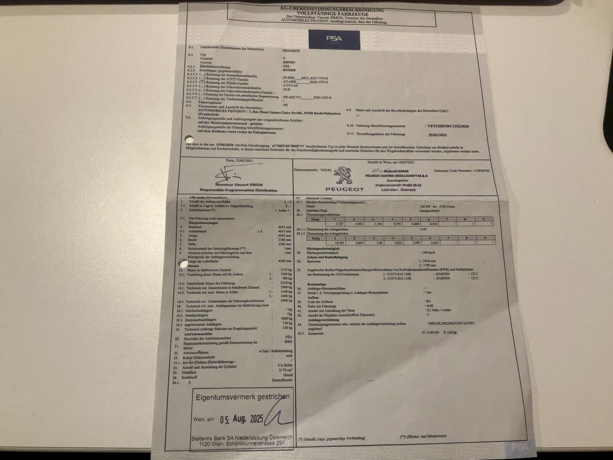 Peugeot Boxer d'occasion