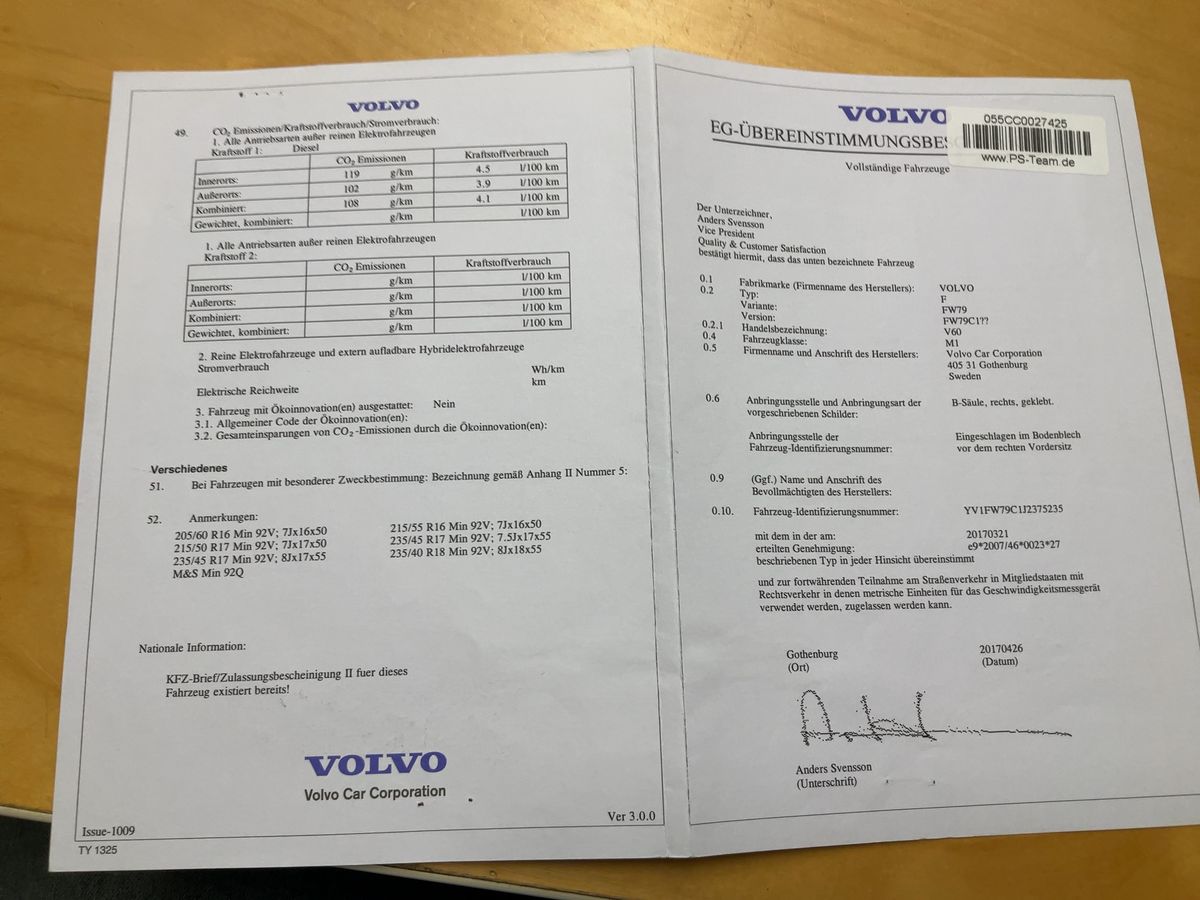 Volvo V60 d'occasion