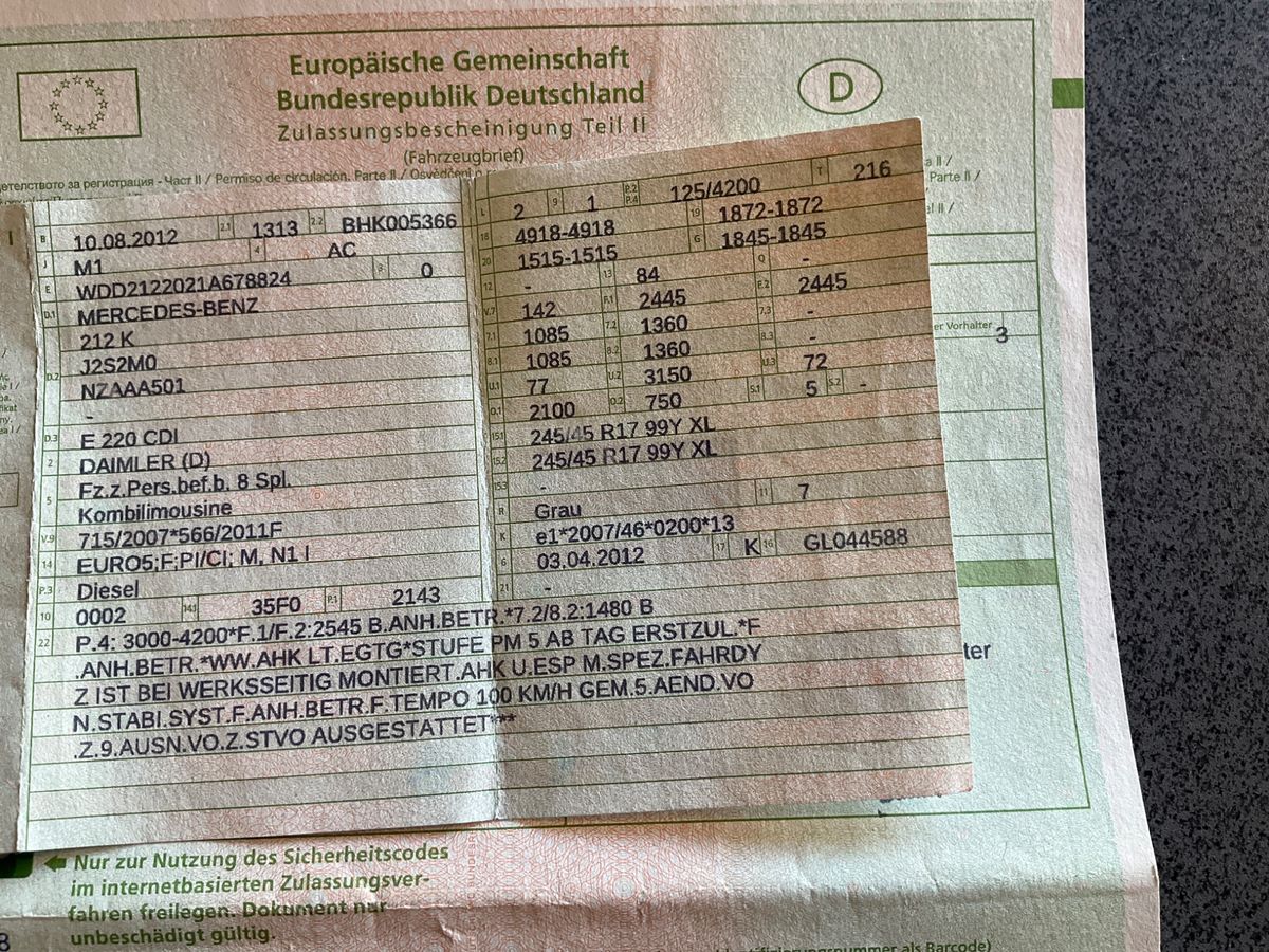 Mercedes-Benz E-Klasse d'occasion