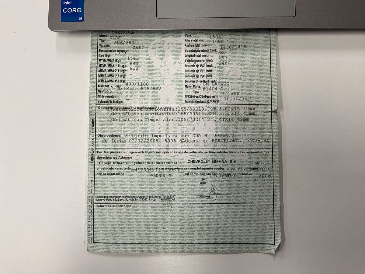 Chevrolet Aveo d'occasion