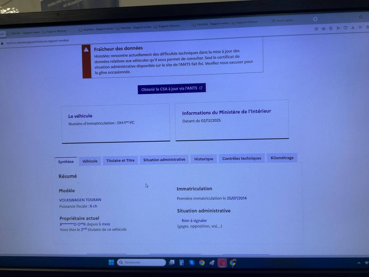 Volkswagen Touran d'occasion