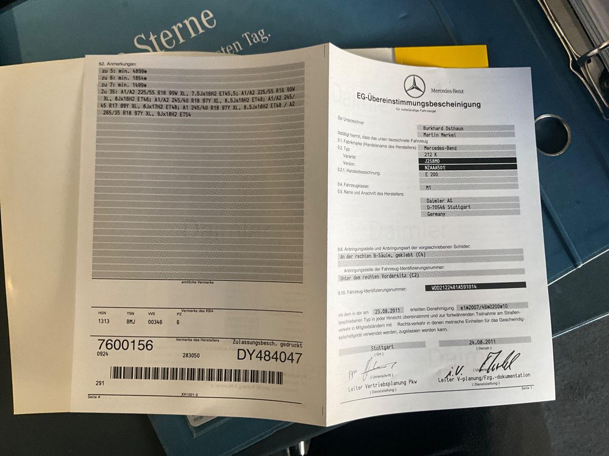 Mercedes-Benz E-Klasse d'occasion