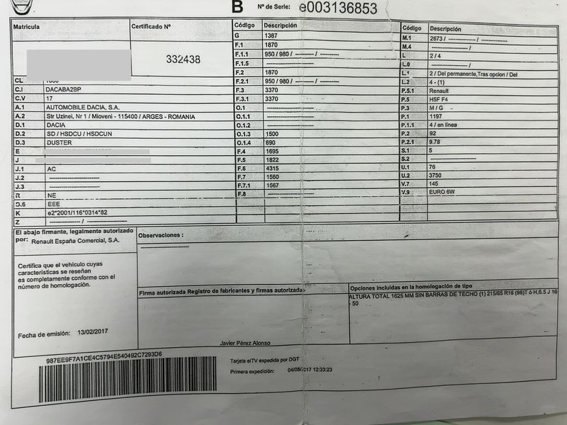 Dacia Duster 1.2 TCe Ambiance 4x4 — zdjęcie 16