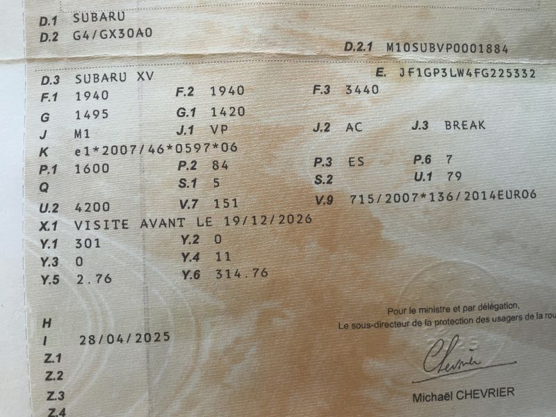 Subaru XV 1.6 Trend — zdjęcie 15