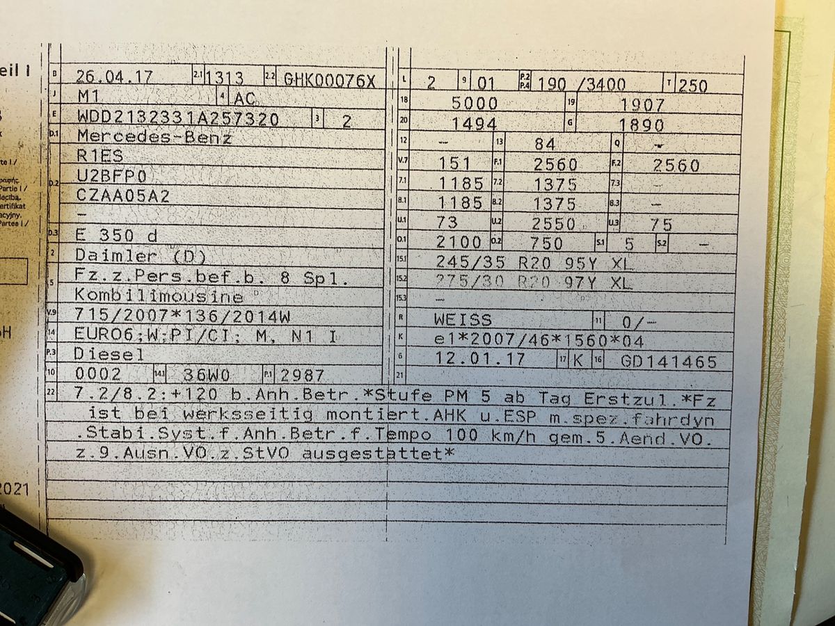 Mercedes-Benz E-Klasse d'occasion