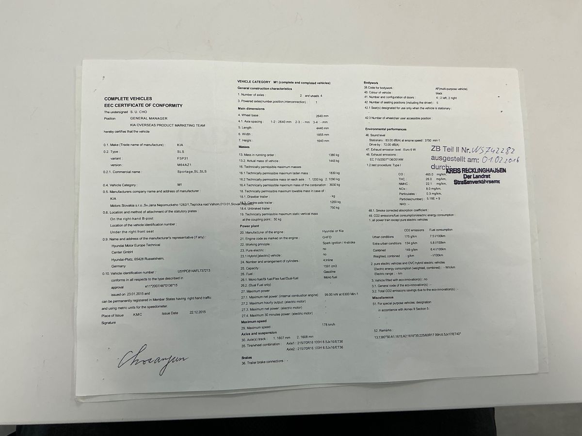 Kia Sportage d'occasion