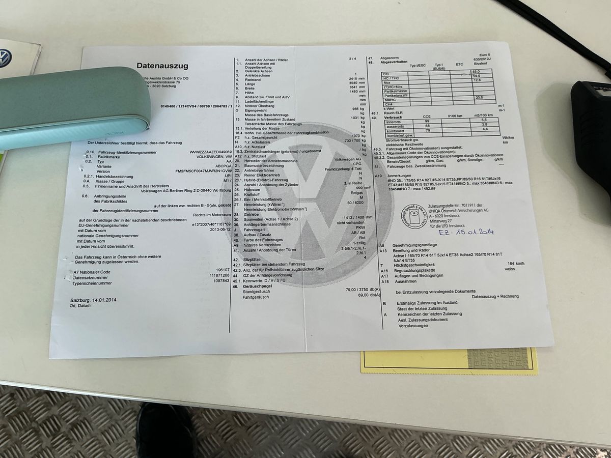Volkswagen up! d'occasion