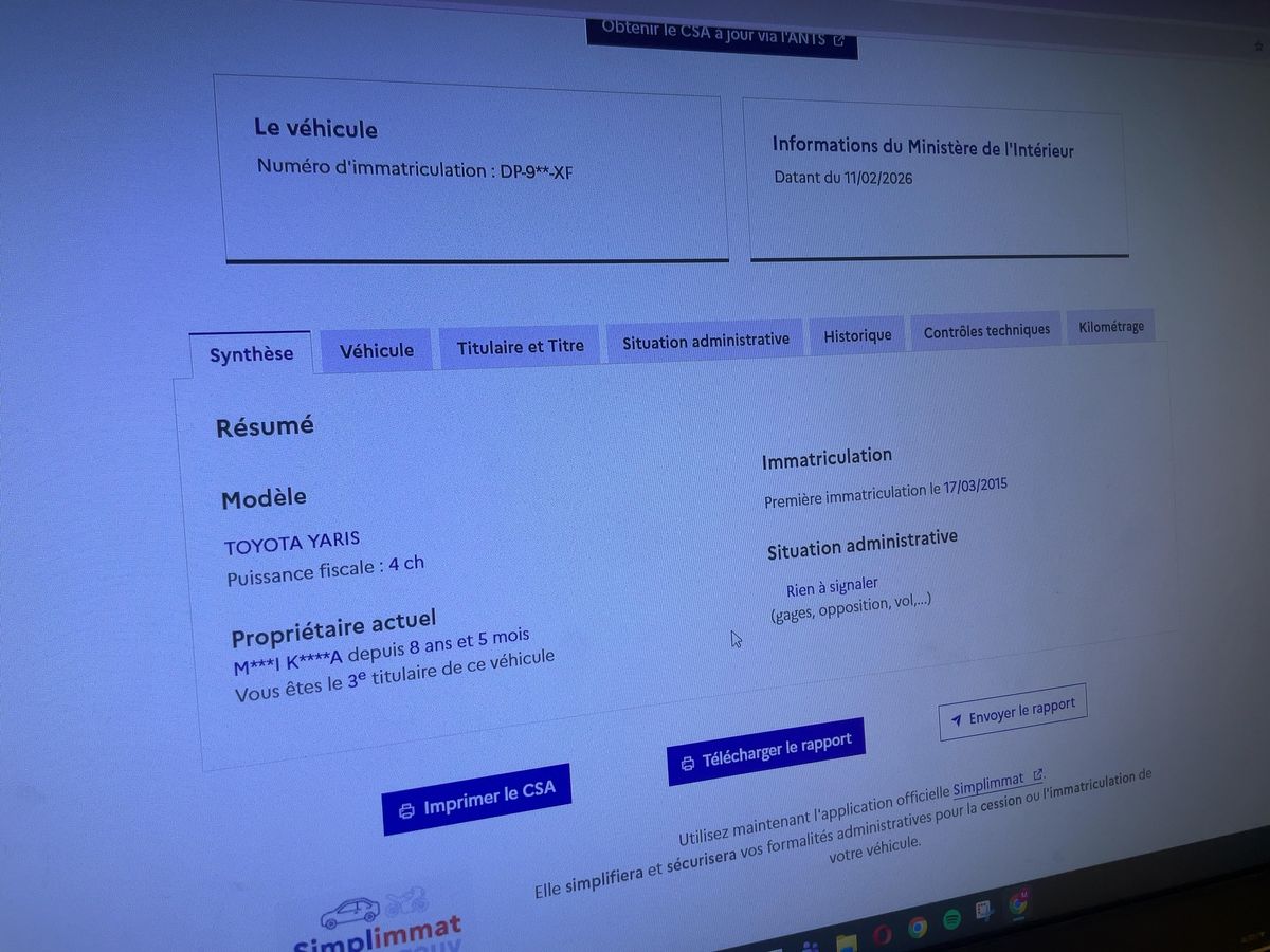 Toyota Yaris d'occasion