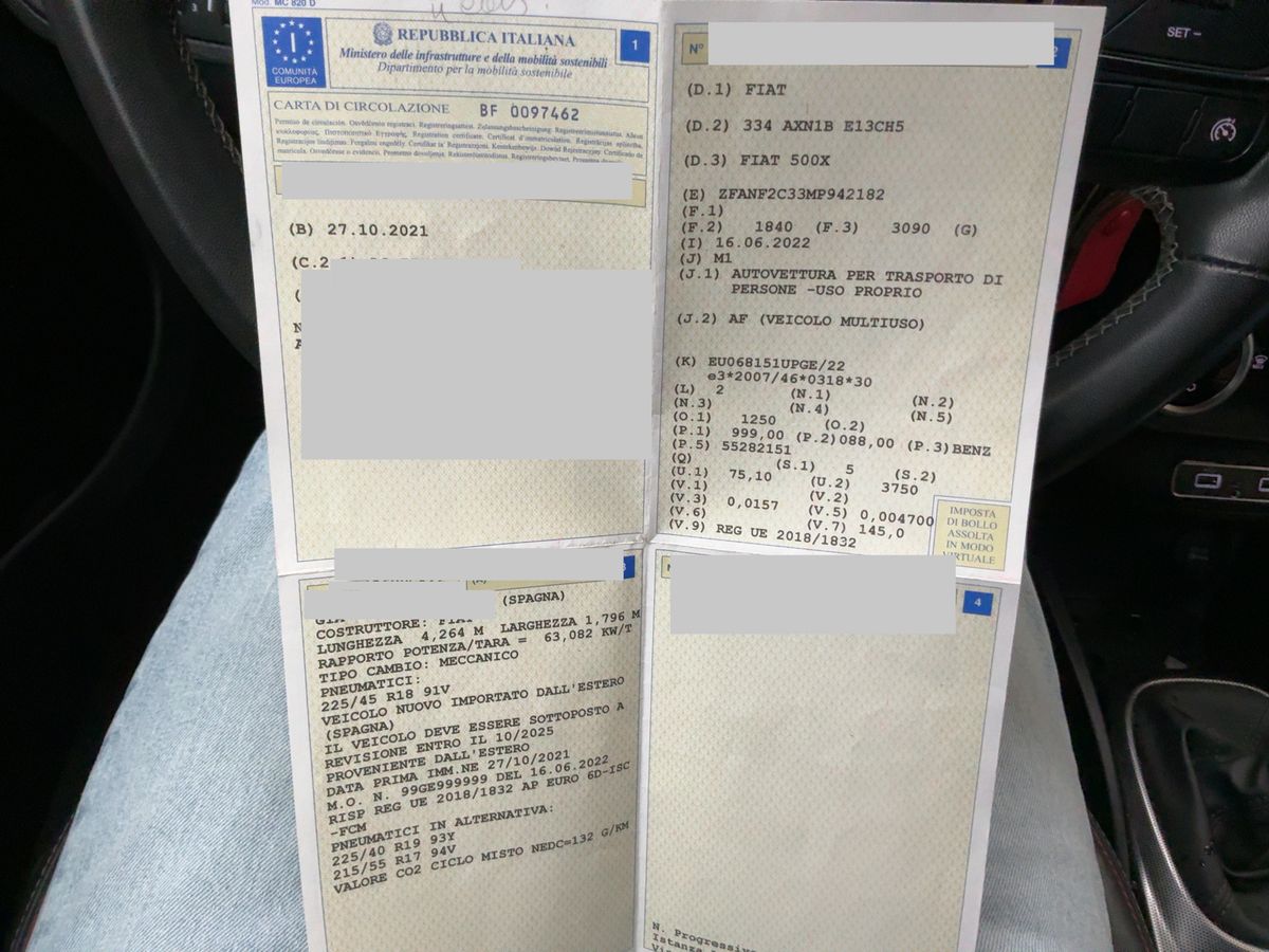 Fiat 500X d'occasion