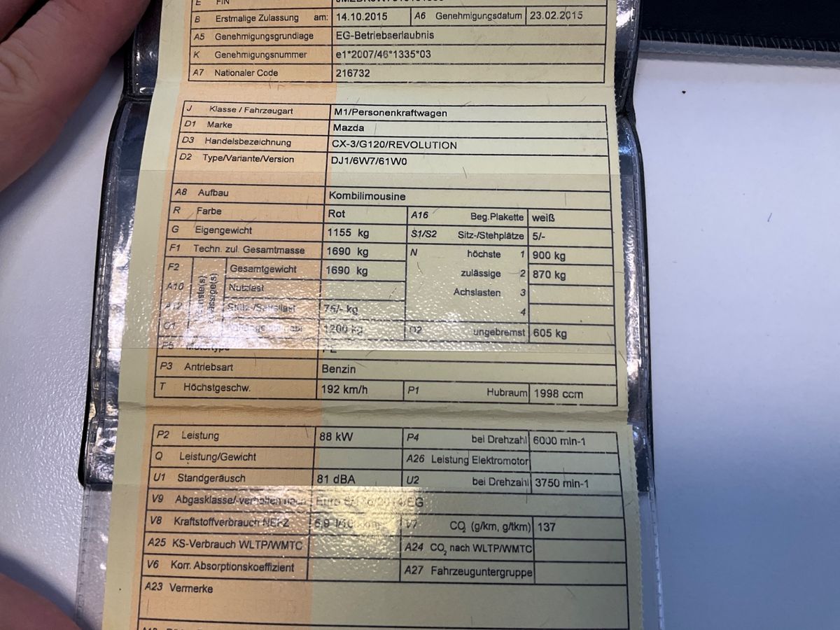 Mazda CX-3 d'occasion