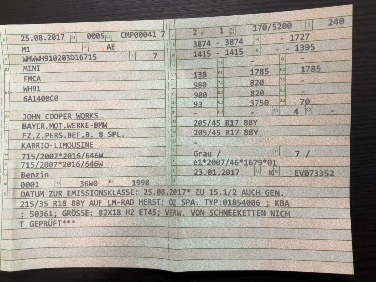 MINI Cabrio d'occasion