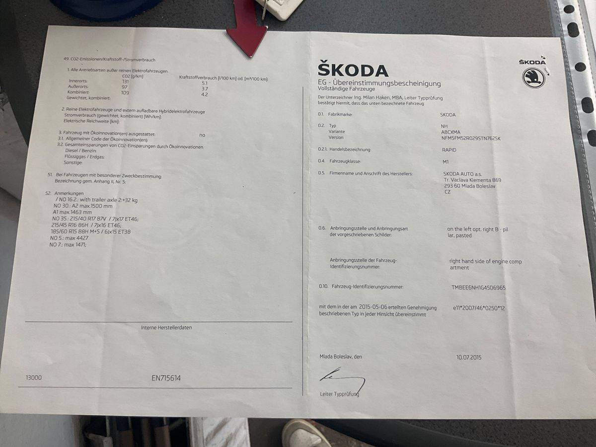 Skoda Rapid d'occasion