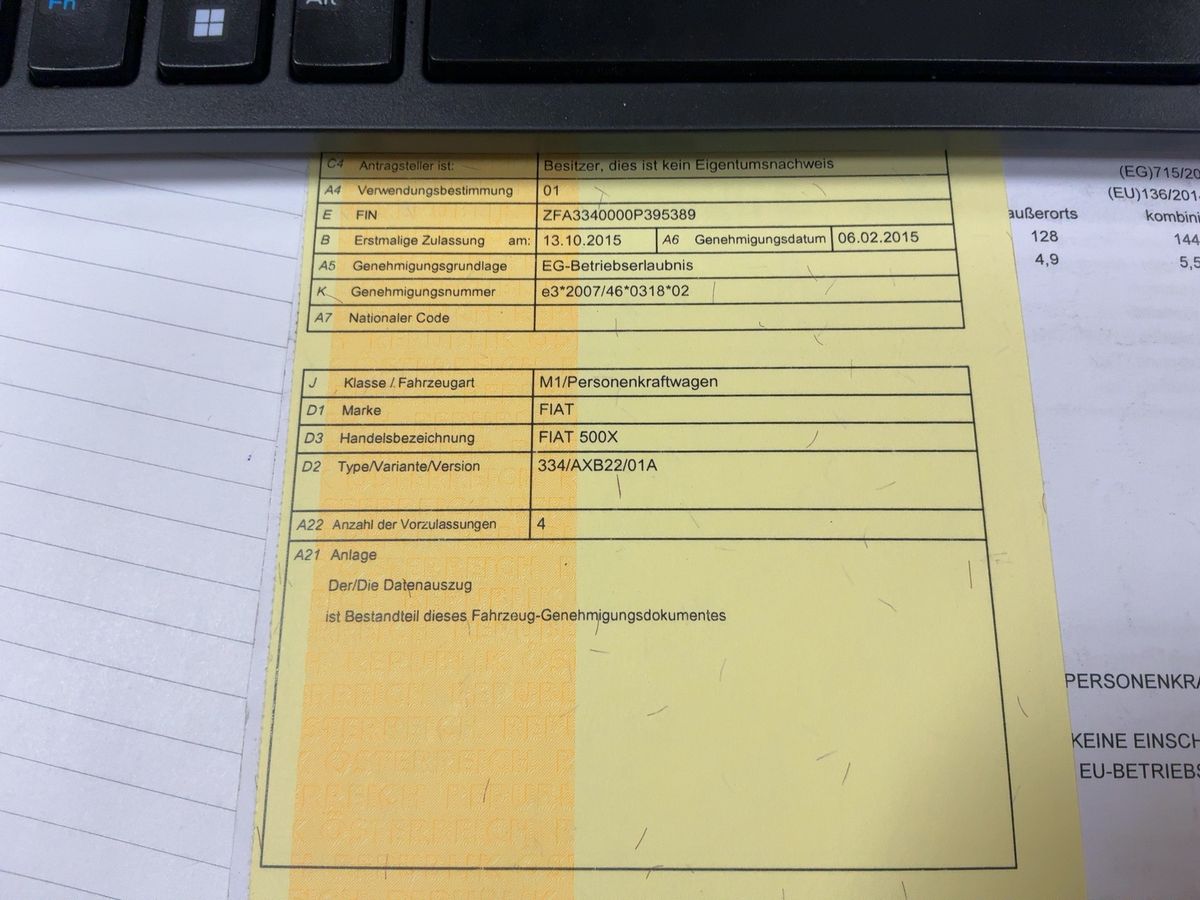 Fiat 500X d'occasion