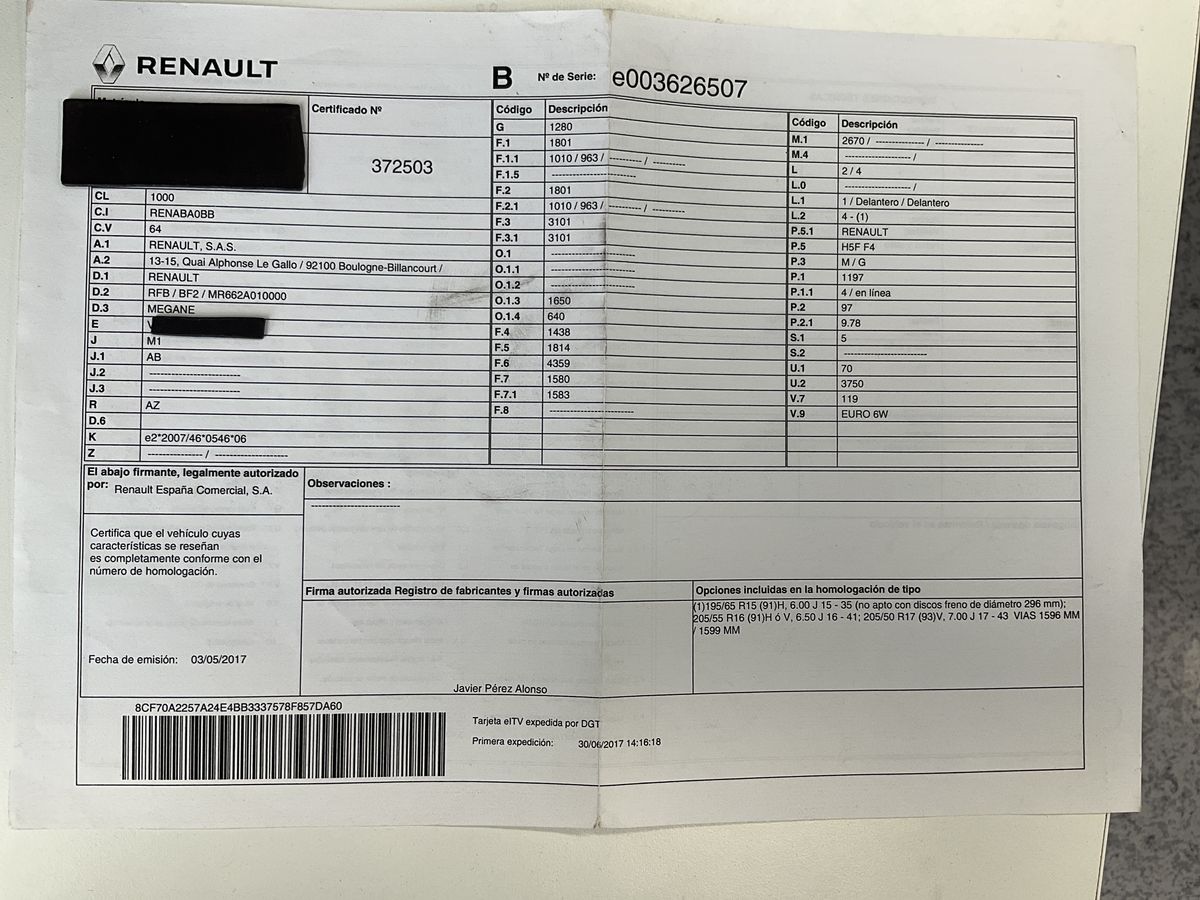 Renault Megane d'occasion