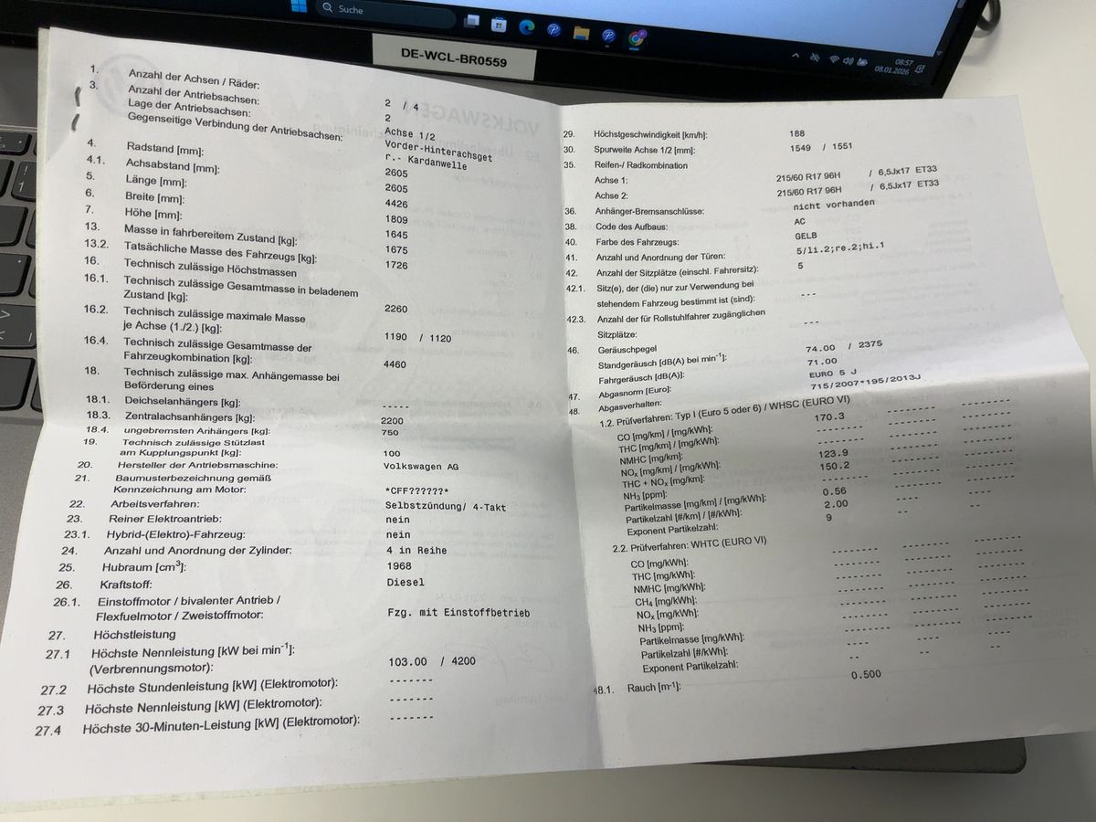 Volkswagen Tiguan d'occasion