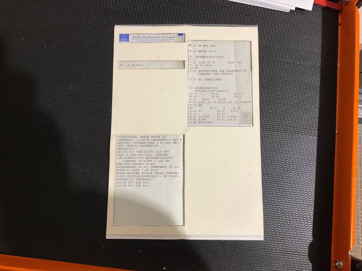 Mazda CX-5 2.2 Turbodiesel Exceed 4WD