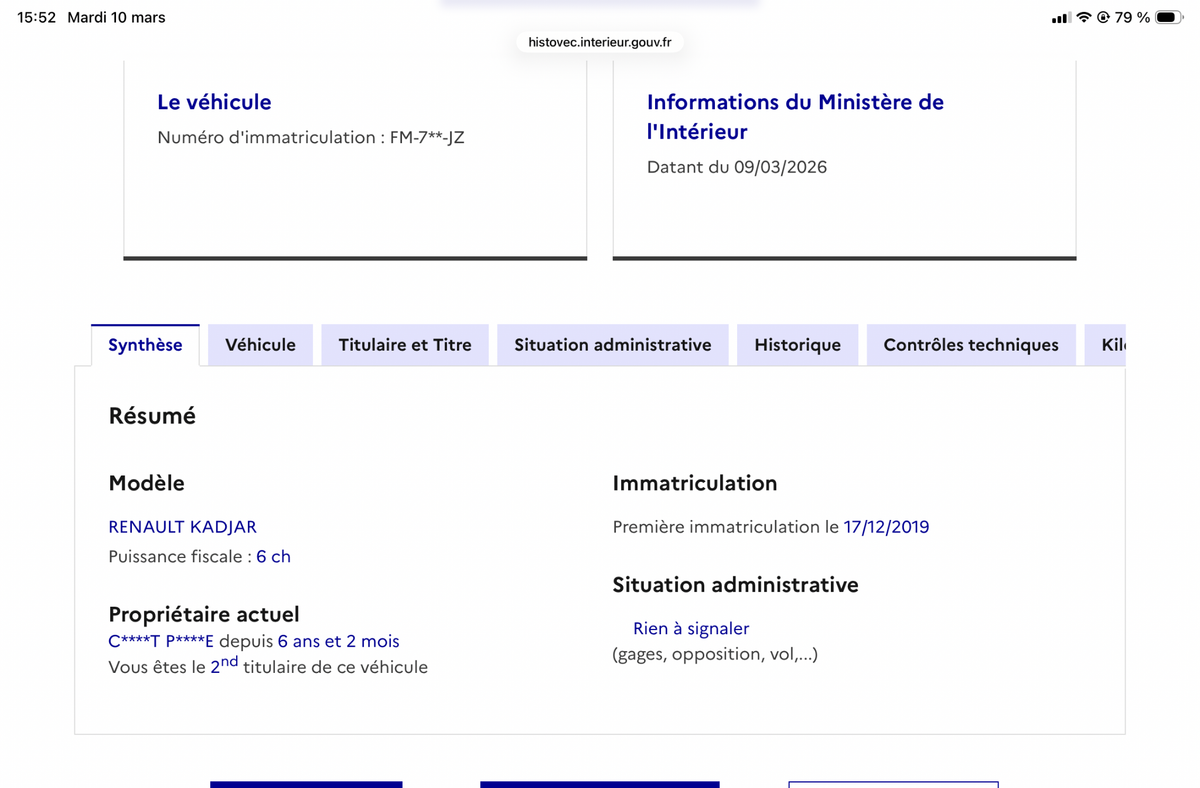 Renault Kadjar d'occasion