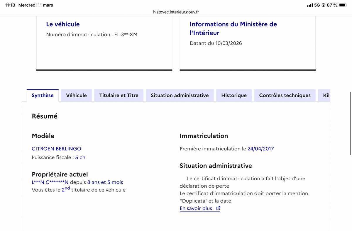 Citroen Berlingo d'occasion