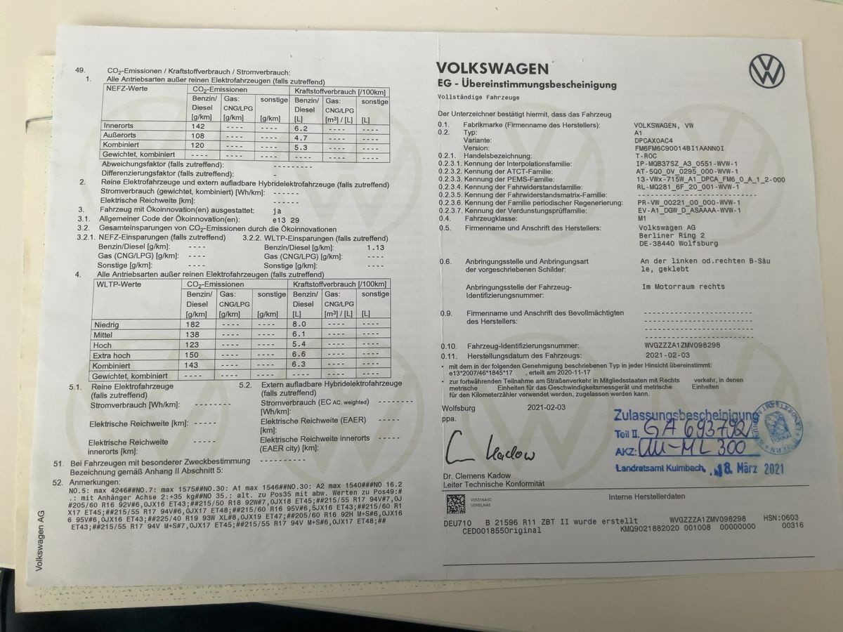 Volkswagen T-Roc d'occasion