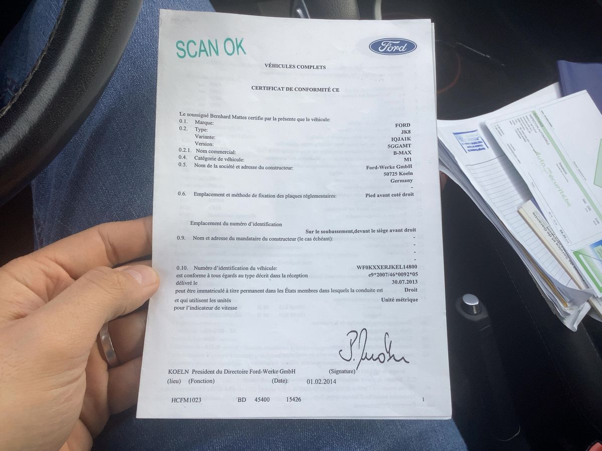 Ford B-Max d'occasion