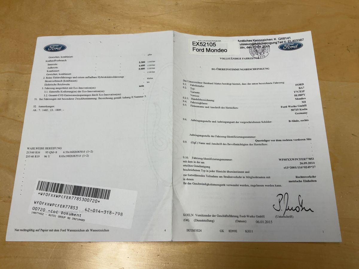 Ford Mondeo d'occasion